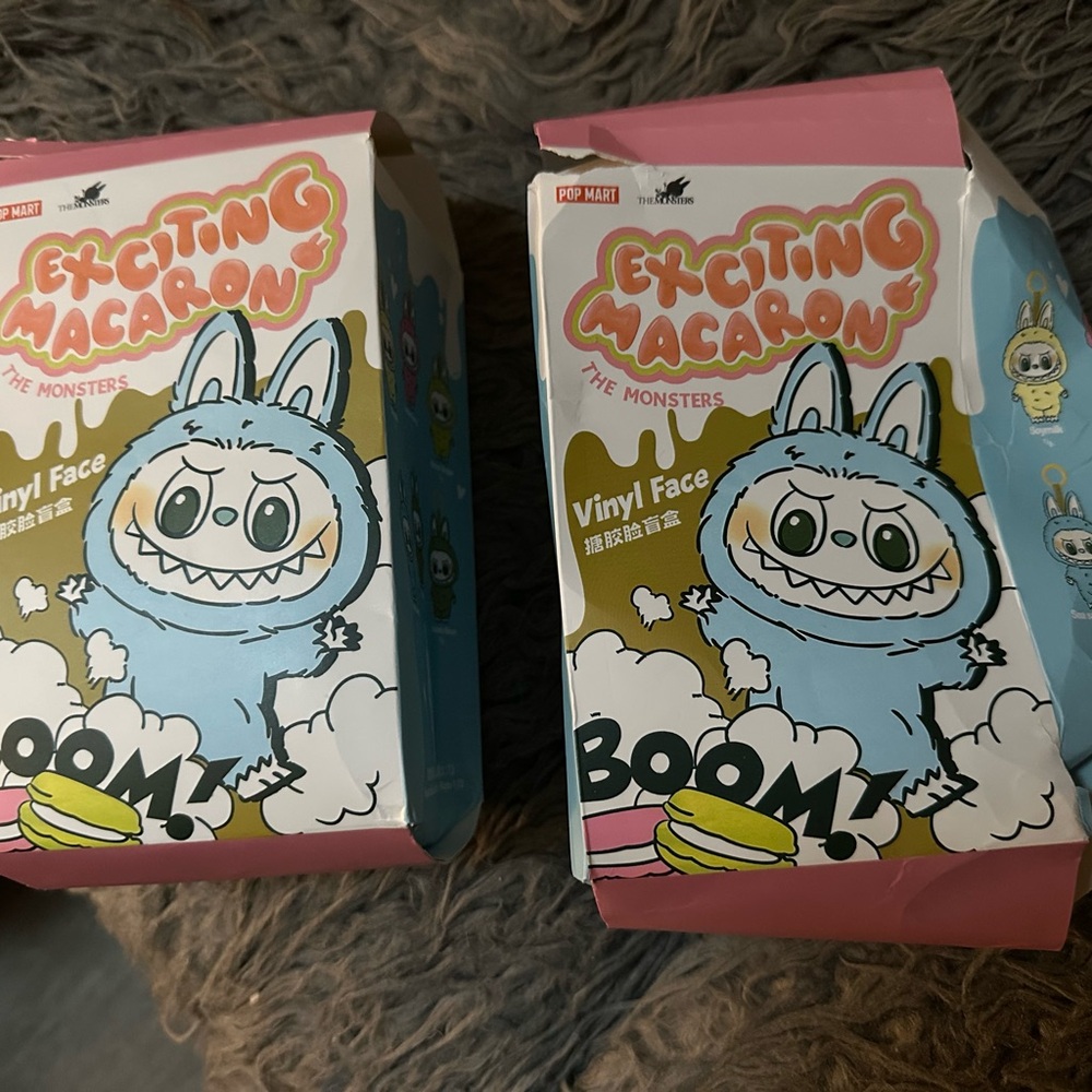 Exciting Macarons Series Gen 1 Labu Vinyl Face Collectible 2 packs